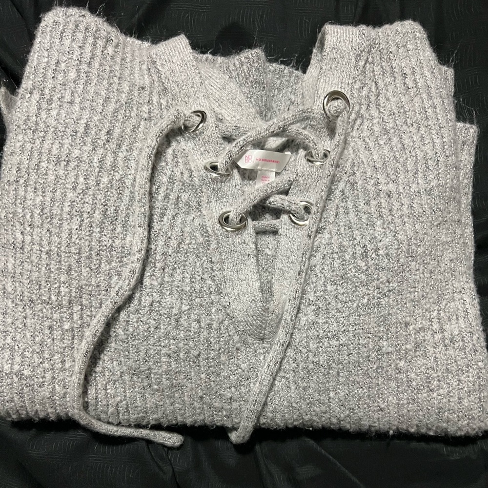 Light gray sweater